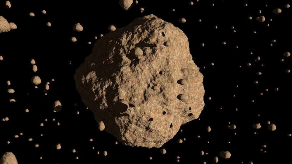 Asteroid Model preview image 1